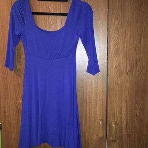 Blue dress